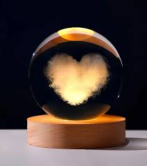 ESFERAS DE CRISTAL 3D PERSONALIZADAS